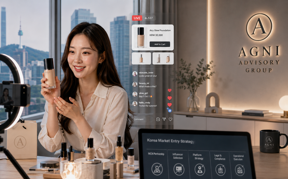 Influencer-Led Social Commerce with a Korean MCN Partner
